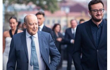 Pinto da Costa com o neto, Nuno