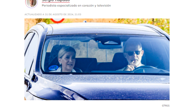 Felipe VI, Infanta Cristina