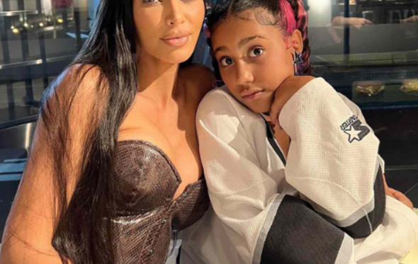kim kardashian, north,