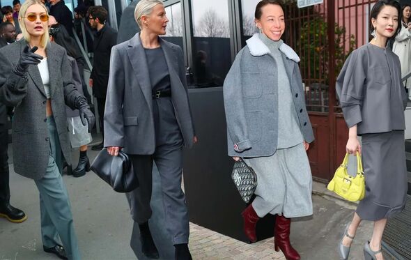 Cinzento está em voga