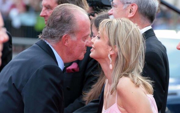 Corinna Larsen e Juan Carlos