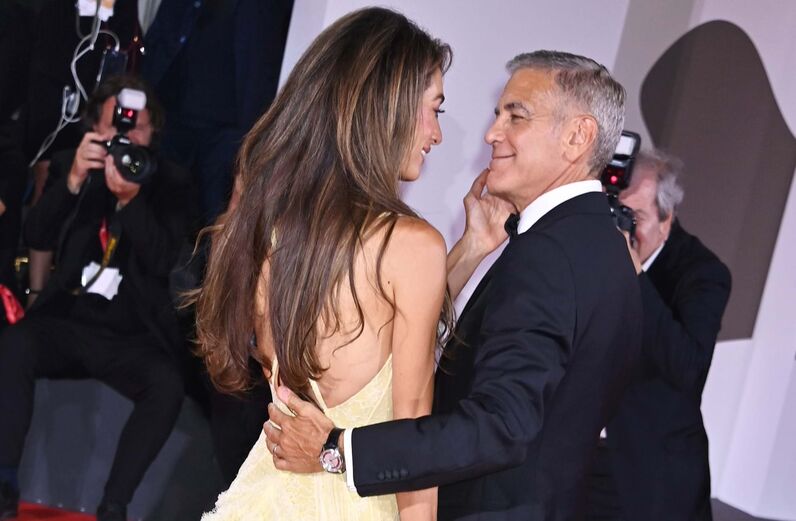 George Clooney, Amal  