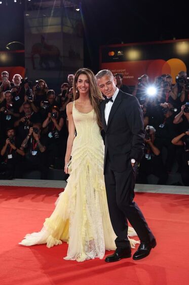 George Clooney, Amal  