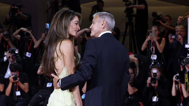 George Clooney, Amal  