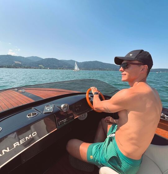 João Palhinha com a mãe