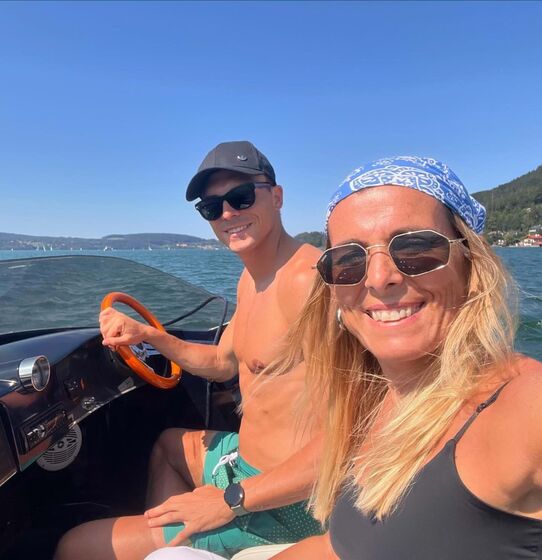 João Palhinha com a mãe