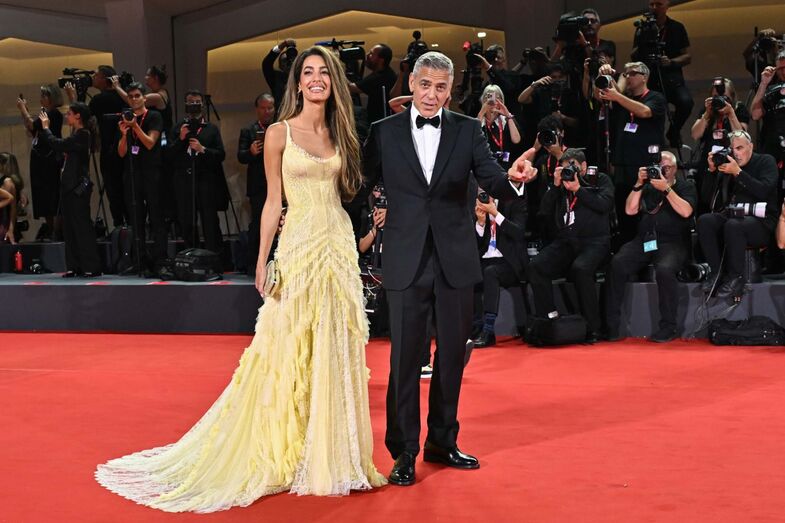 George Clooney, Amal  