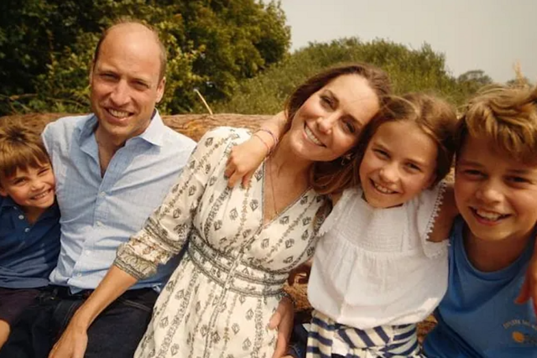 william, kate, filhos