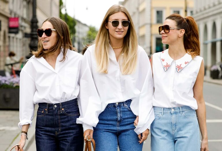 Camisas são tendência