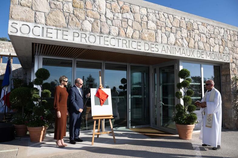 Charlene, Alberto II