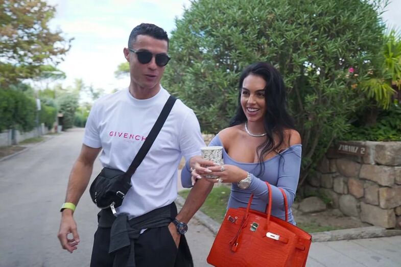 Georgina Rodríguez e Cristiano Ronaldo