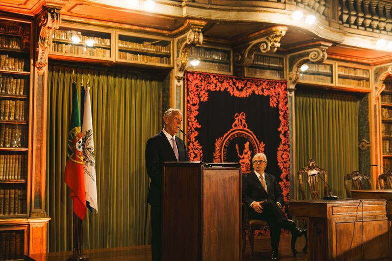 Marcelo Rebelo de Sousa em gala solidária