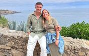 João Palhinha com a mãe, Susana