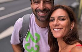 Ana Patrícia Carvalho com namorado em férias românticas