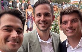 Surpresa! Campeão do Mundo Max Verstappen veio a Portugal assistir ao casamento de amigo especial
