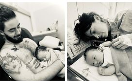 Conheça Amadeo, o primeiro filho de Mariana Pacheco e Syro