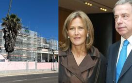 EXCLUSIVO: Afinal ainda moram na antiga casa. Ricardo Salgado e a mulher vivem inferno à porta, com as obras no Palácio que foi símbolo máximo de poder na família