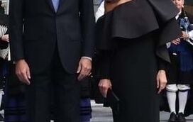 Uau! Rainha Letizia arrasa com vestido assimétrico digno de Hollywood