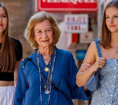 Como a princesa Leonor e a infanta Sofia vão largar tudo para apoiar a avó, a rainha emérita, a braços com novas polémicas de Juan Carlos