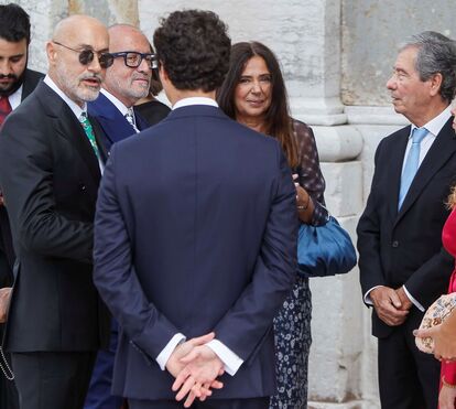 Nem Daniel Oliveira nem Moniz, só Goucha esteve ao lado de Júlia Pinheiro no casamento da filha