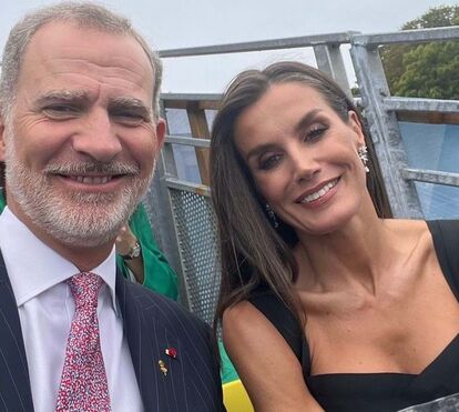 Novos retratos oficiais de Letizia e Felipe VI são motivo de chacota