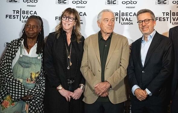 Carlos Moedas com Robert De Niro, Jane Rosenthal e Whoopi Goldberg