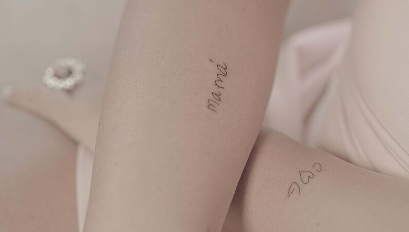 Tatuagens, Georgina Rodríguez