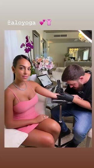 Georgina Rodríguez, tatuagem