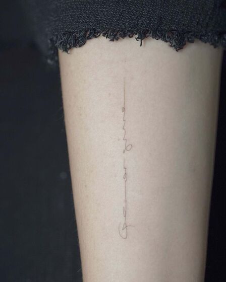 Georgina Rodríguez, tatuagem