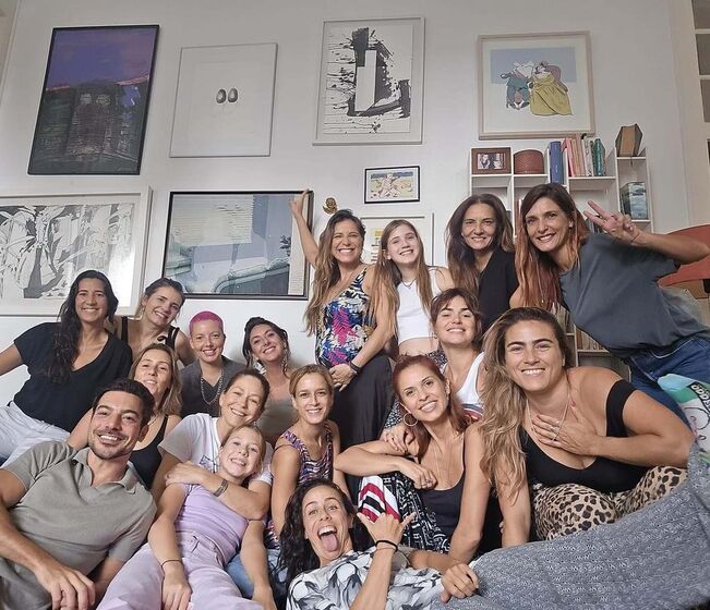 Joana Solnado, e amigos