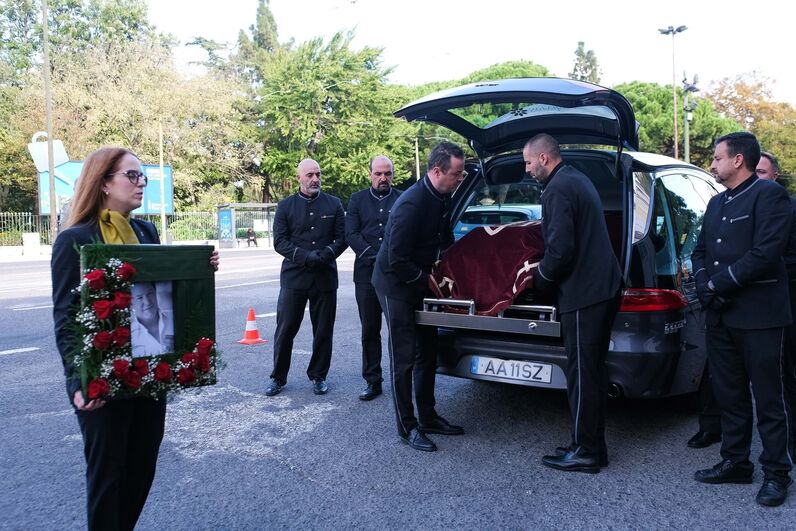 Velório Marco Paulo na Basílica da Estrela