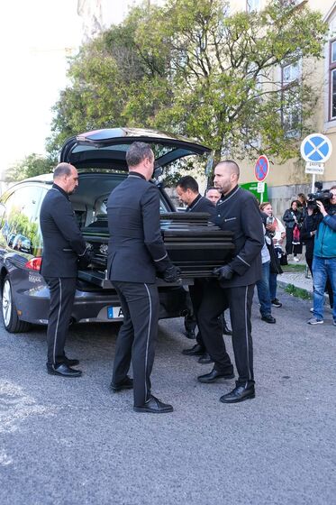 Velório Marco Paulo na Basílica da Estrela