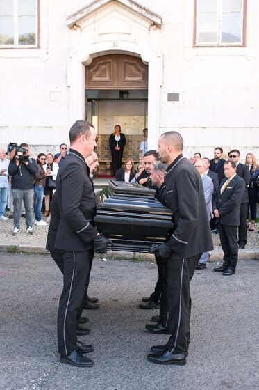 Velório Marco Paulo na Basílica da Estrela