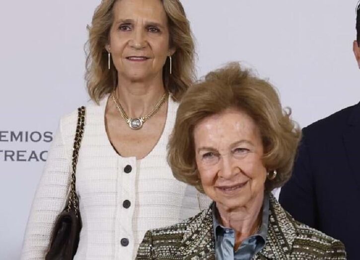 Infanta Elena e a rainha Sofia