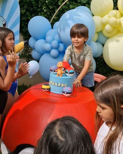 Carolina Patrocínio, filho Eduardo