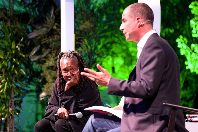 Ricardo Araújo Pereira, Whoopi Goldberg