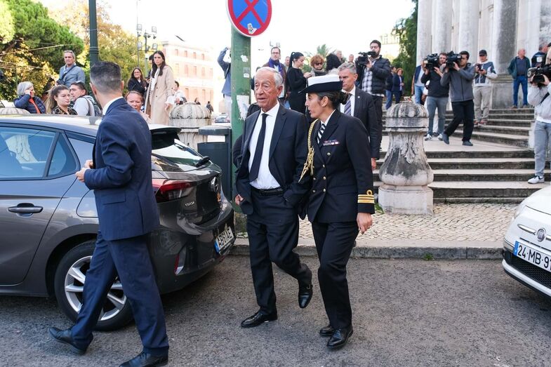 Velório Marco Paulo na Basílica da Estrela