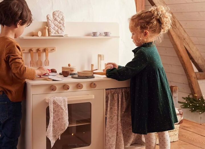 Cozinha de madeira da Vertbaudet