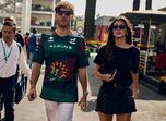Kika Cerqueira Gomes e Pierre Gasly