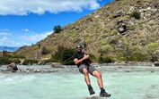 João Manzarra, férias na Patagónia 