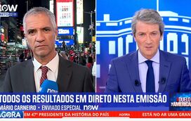 Canal NOW à frente da RTP1 na noite eleitoral americana