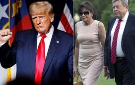A surpresa da noite: Donald Trump agradece à sogra, de quem sente saudades, na hora da vitória