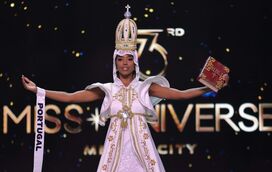 Veja a polémica participação de Andreia Correia no concurso de Miss Universo