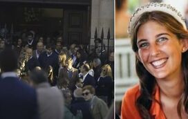 Dor e consternação: Graça Ribeiro Telles Caldeira esteve na despedida do filho Vicente mas foi obrigada a retirar-se mais cedo do funeral