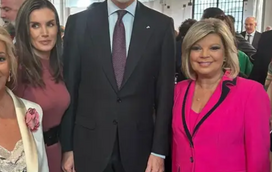 Traição perdoada? O sorriso 'amarelo' de Letizia ao lado da mulher que abalou a sua relação com Felipe VI