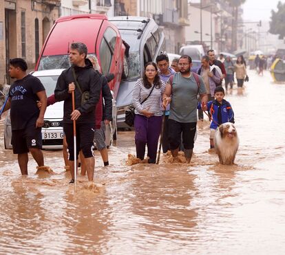 As imagens da tragédia em Valência que causou mais de 200 mortos