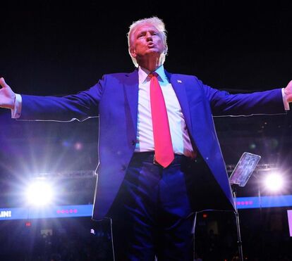 Trump faz audiência