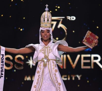 Veja a polémica participação de Andreia Correia no concurso de Miss Universo