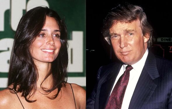 Stacey Williams e Donald Trump