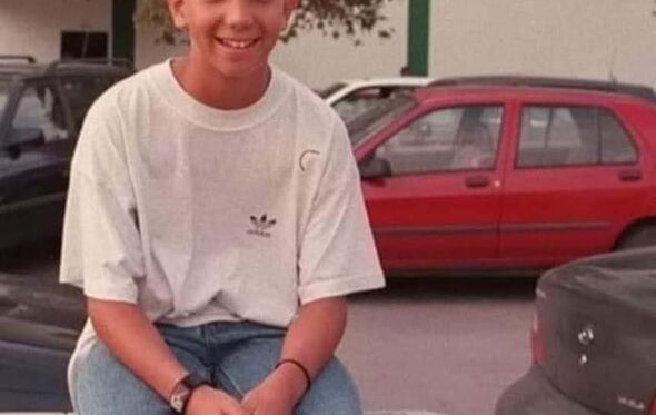 Rúben Amorim em criança